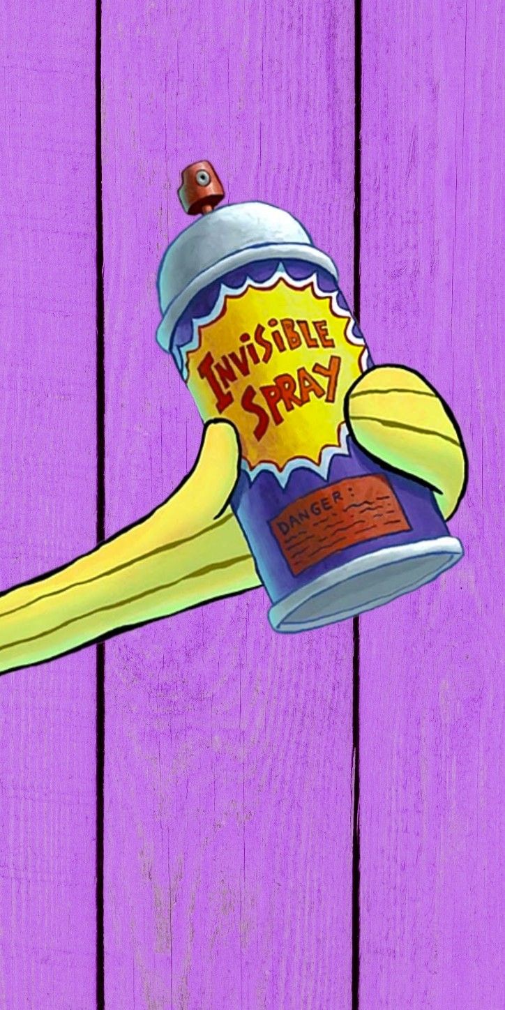 Spongebob Invisible Spray , HD Wallpaper & Backgrounds