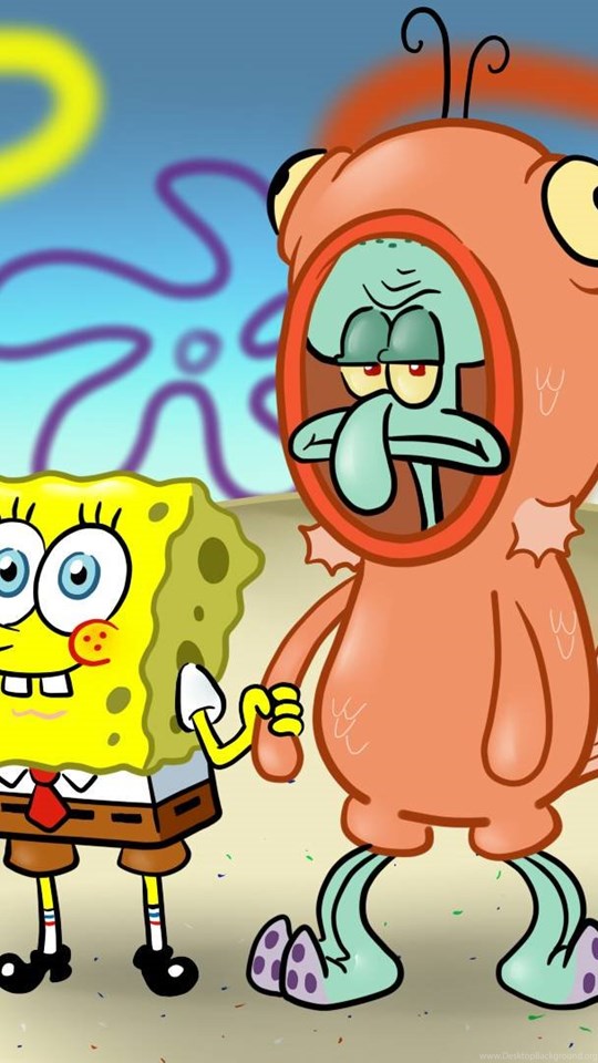 Android Hd - Spongebob And Squidward Fish Costume , HD Wallpaper & Backgrounds