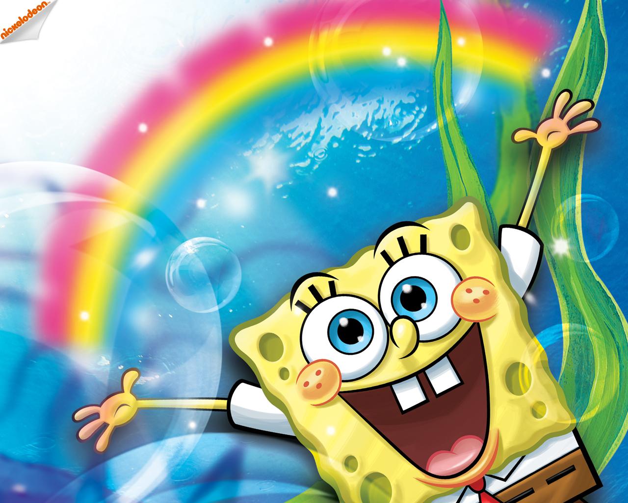 Cute Spongebob Wallpaper - Spongebob Background , HD Wallpaper & Backgrounds