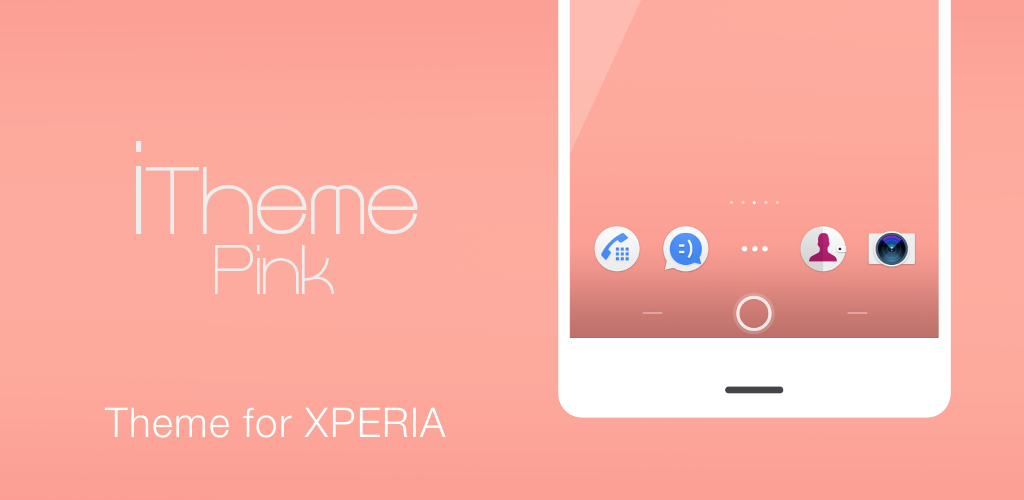 Ipink Theme For Xperia - Smartphone , HD Wallpaper & Backgrounds