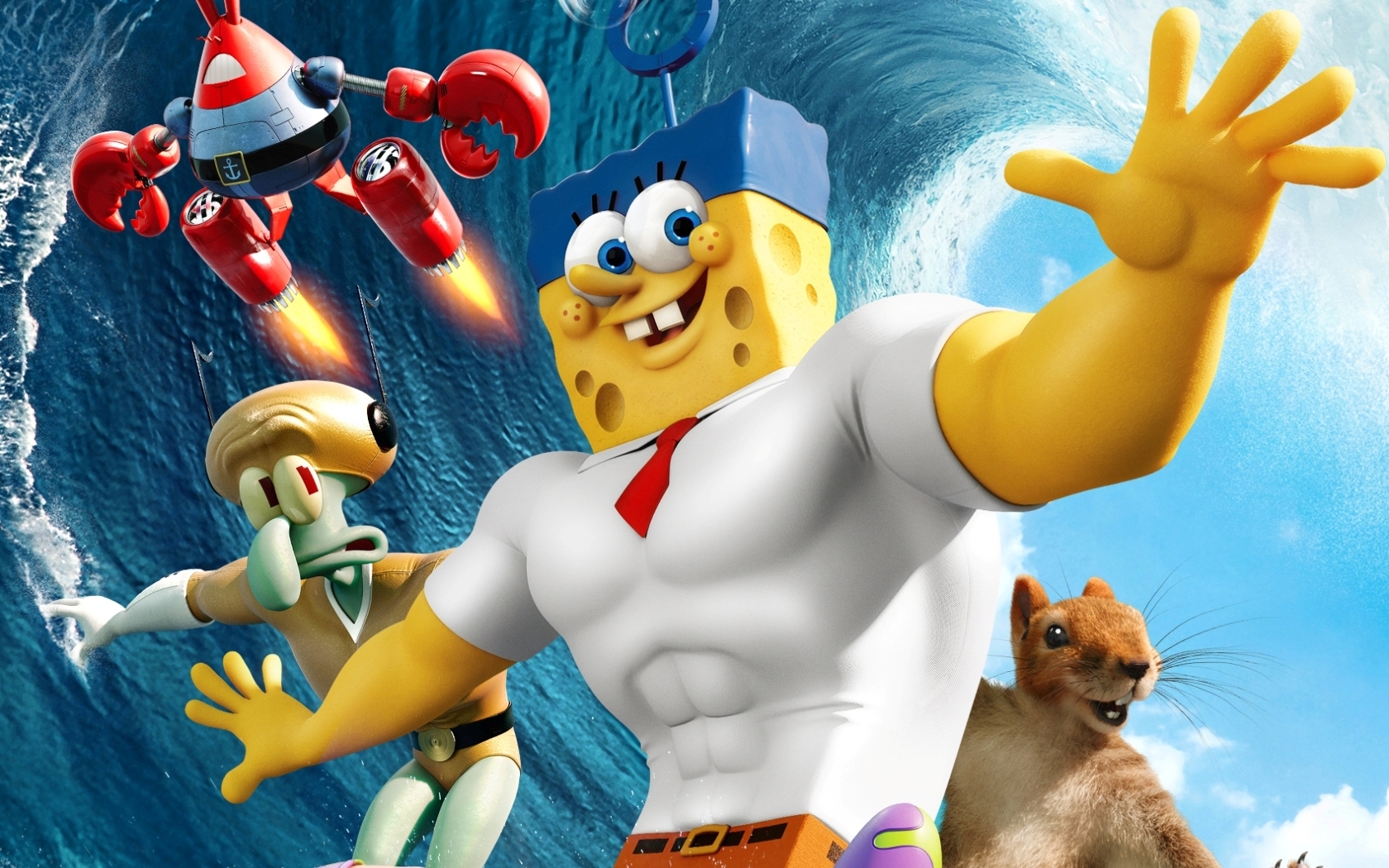 Cool - Source - Keys - Television, Wallpaper, Wallpapers, - Spongebob Movie Sponge Out Of Water , HD Wallpaper & Backgrounds