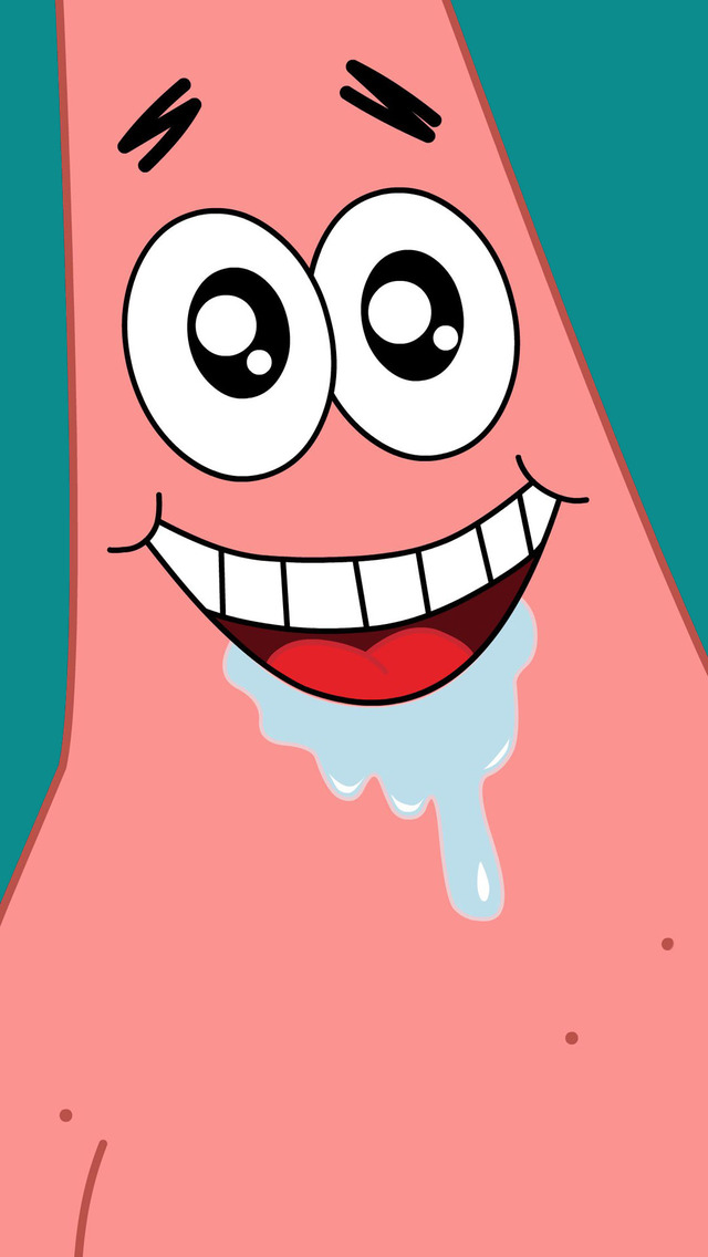 Spongebob Squarepants Mobile Wallpaper - Patrick Star Wallpaper Iphone Hd , HD Wallpaper & Backgrounds