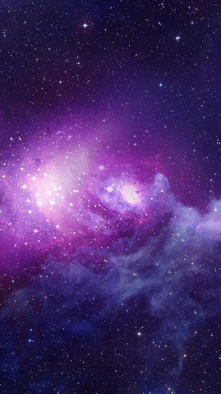 Purple Galaxy Wallpaper Picture - Galaxy Wallpaper Iphone 7 , HD Wallpaper & Backgrounds