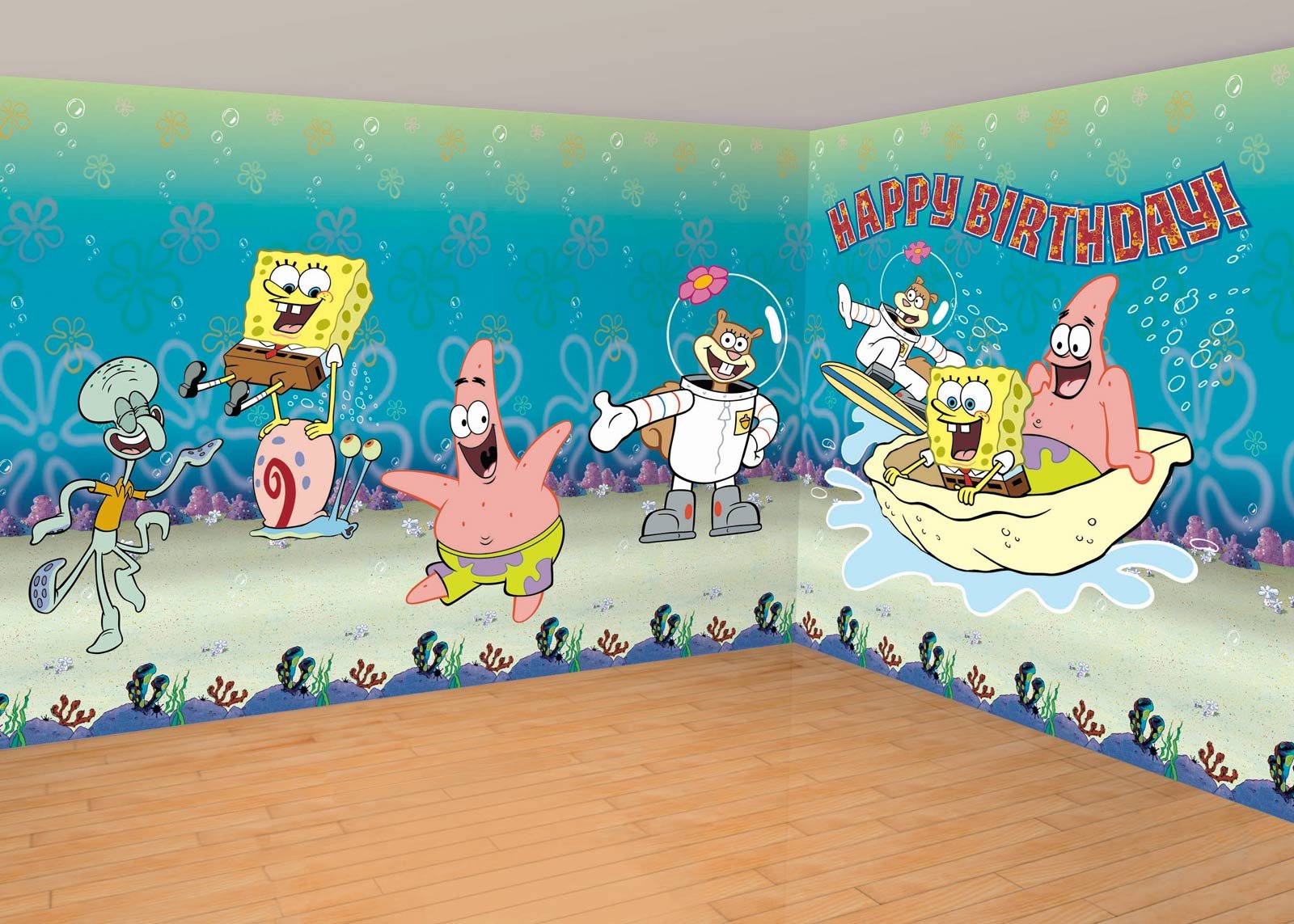Spongebob Room Décor - Spongebob Squarepants , HD Wallpaper & Backgrounds
