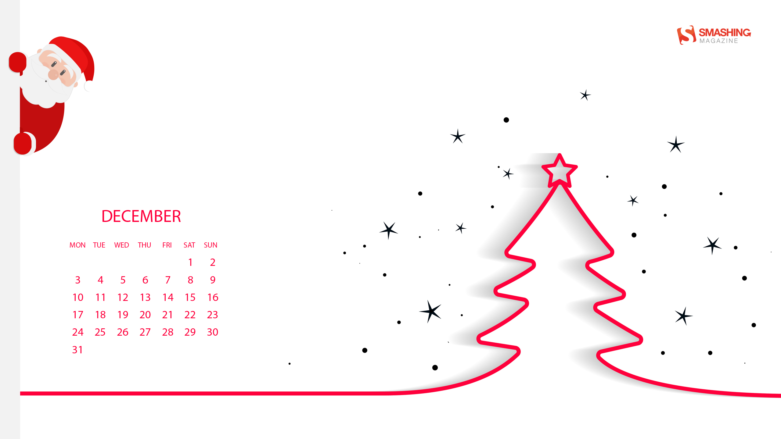 December 2018 Calendar Wallpaper A December To Remember - December 2018 Christmas Calendar , HD Wallpaper & Backgrounds