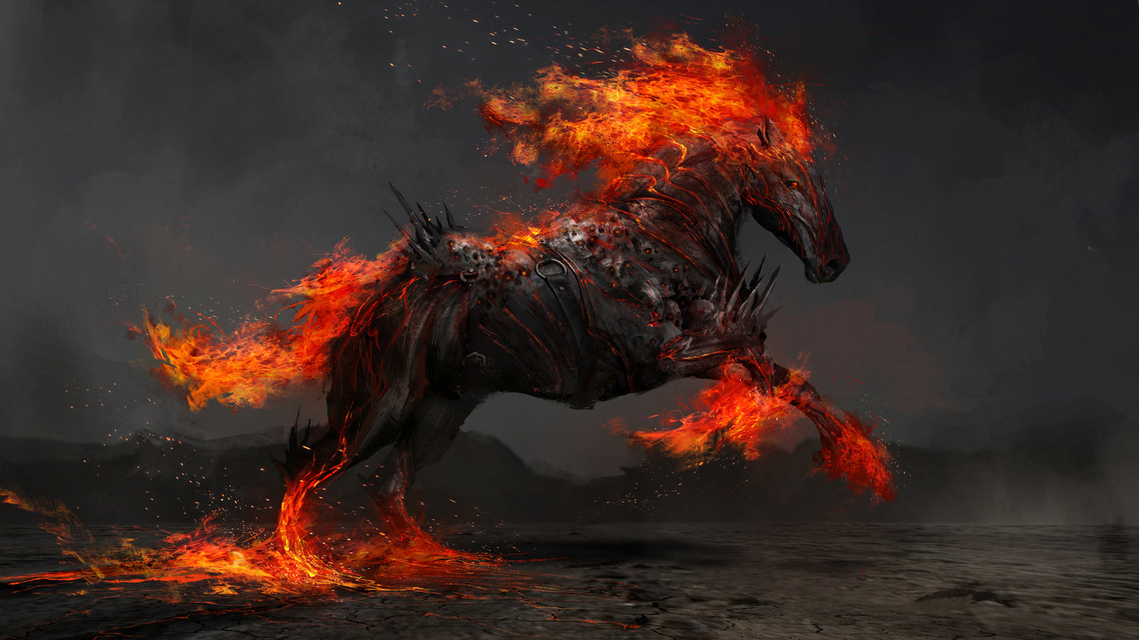 Hd Wallpaper - Four Horses Of The Apocalypse War , HD Wallpaper & Backgrounds