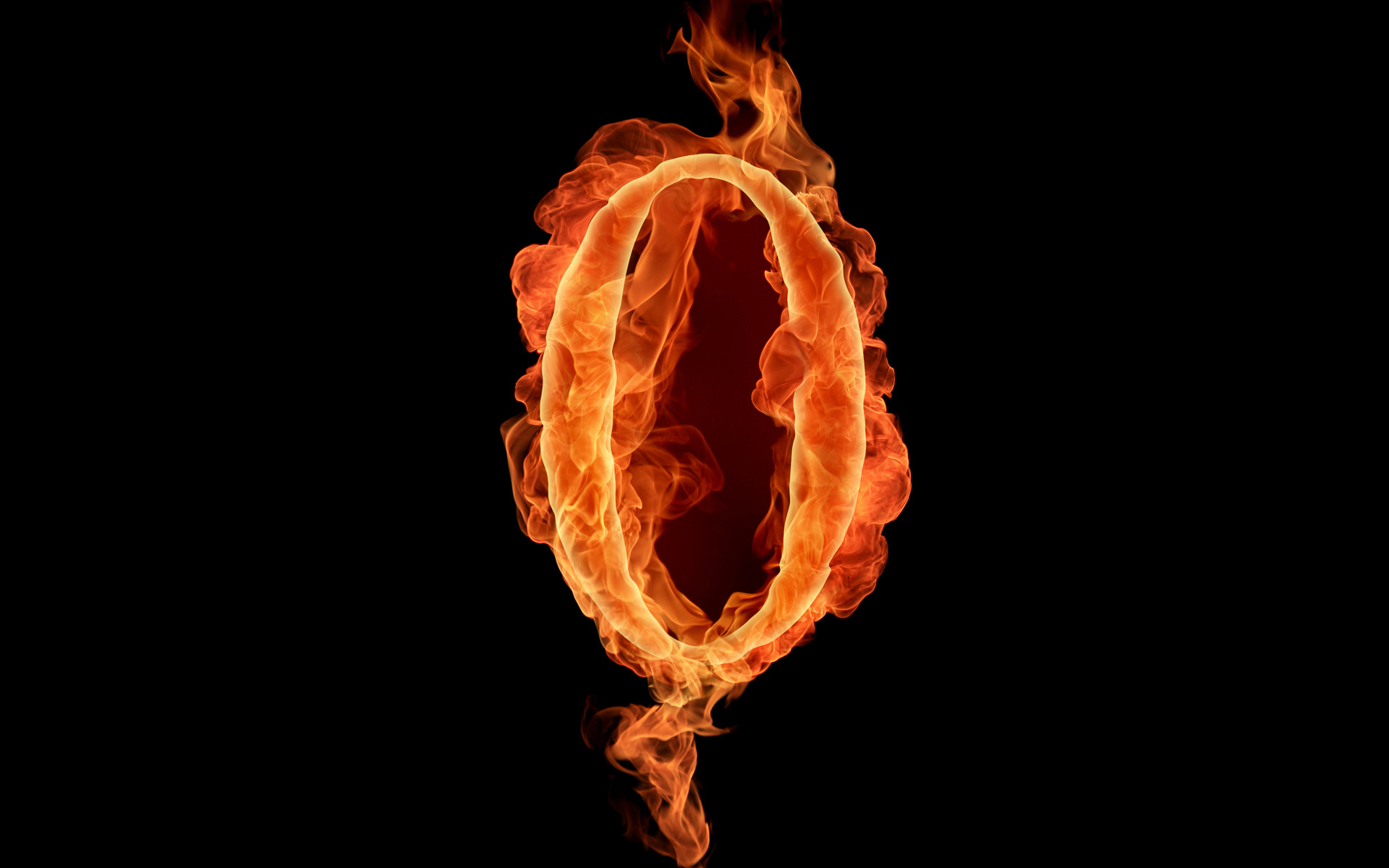 Fiery Letters And Fiery Numbers 1920*1200 No - Number 10 On Fire , HD Wallpaper & Backgrounds