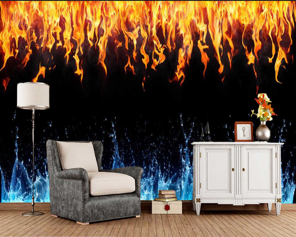Papel De Parede Fire Water Texture Black Background - Wallpaper , HD Wallpaper & Backgrounds