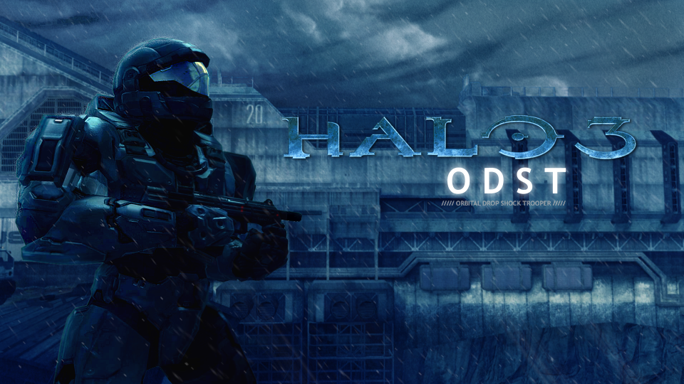 Odst Wallpaper By Mazinj - Halo 3 Odst Wallpaper Art , HD Wallpaper & Backgrounds