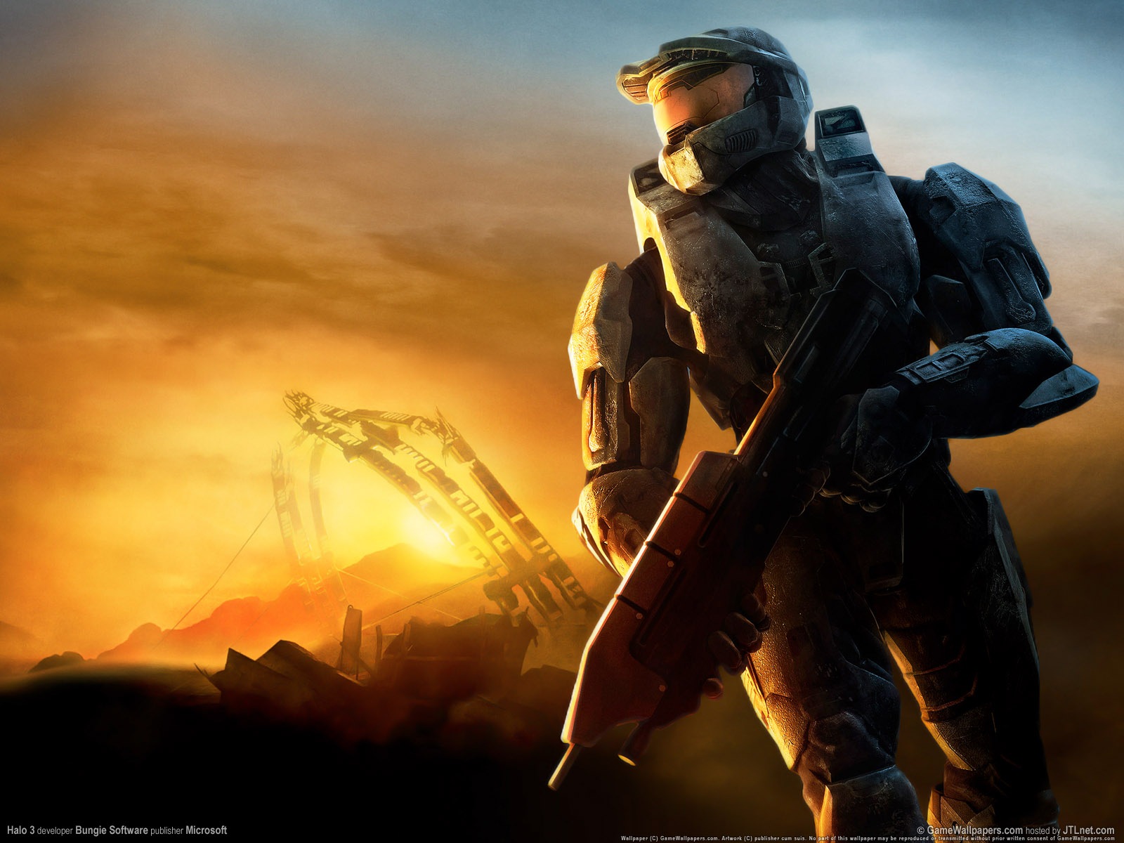 Halo 3 Wallpaper Elite Master Chief - Halo 3 , HD Wallpaper & Backgrounds