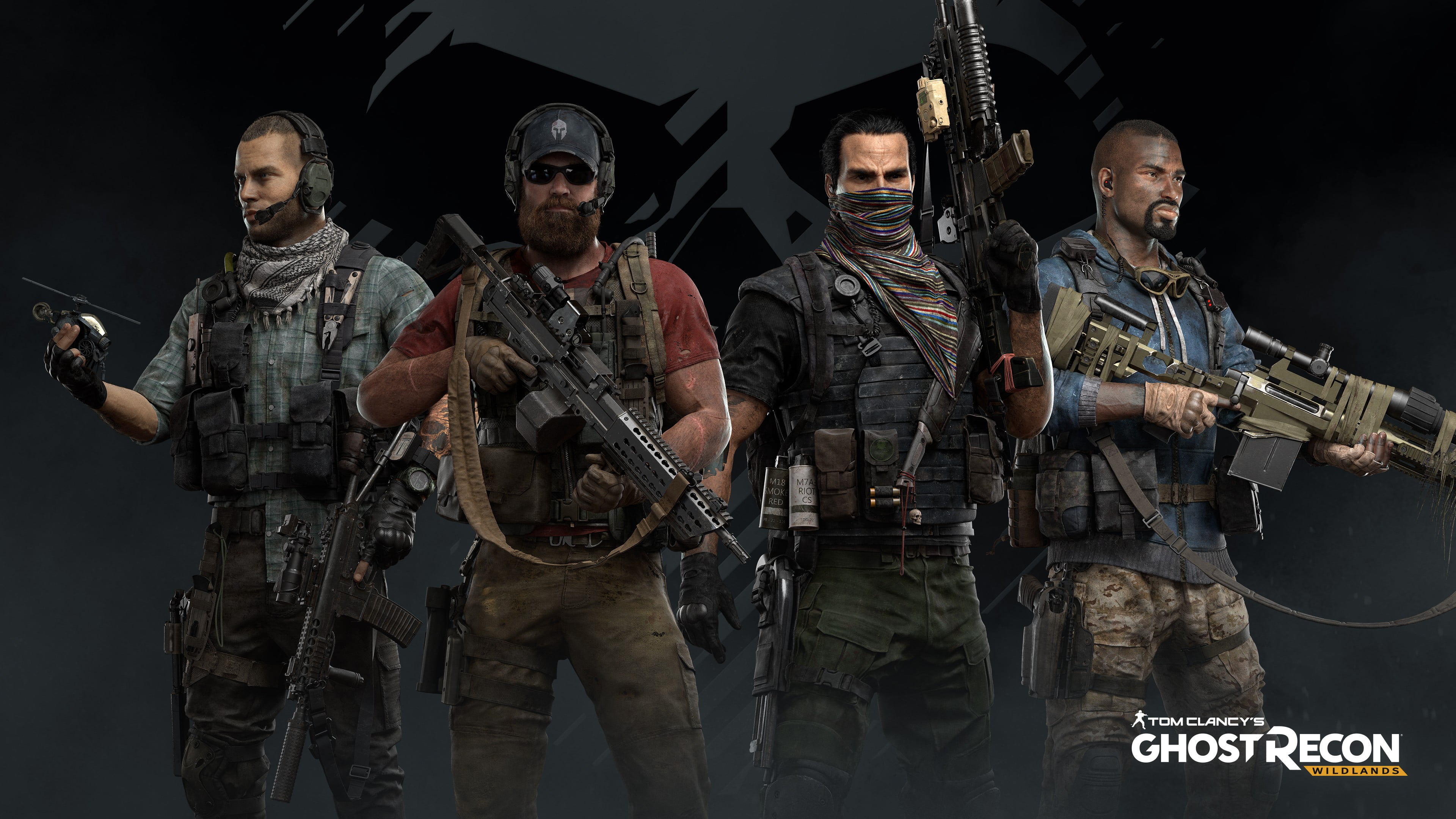 Tom Clancy's Ghost Recon Digital Wallpaper, Tom Clancy's - Ghost Recon Wildlands Ai Teammates , HD Wallpaper & Backgrounds