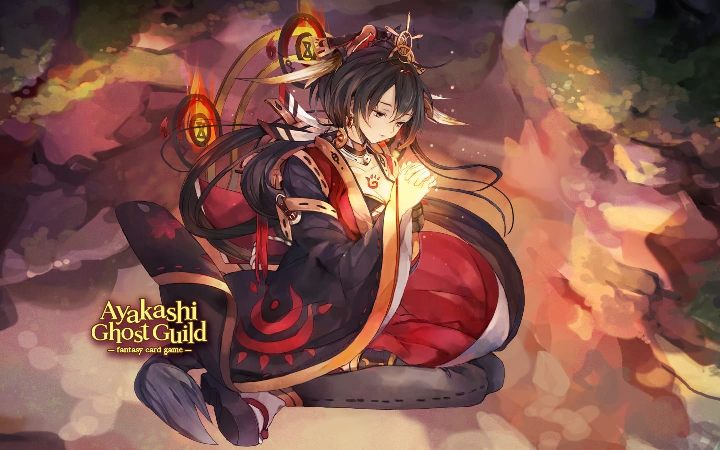 Ayakashi Ghost Guild - Ayakashi Ghost Guild Amaterasu , HD Wallpaper & Backgrounds