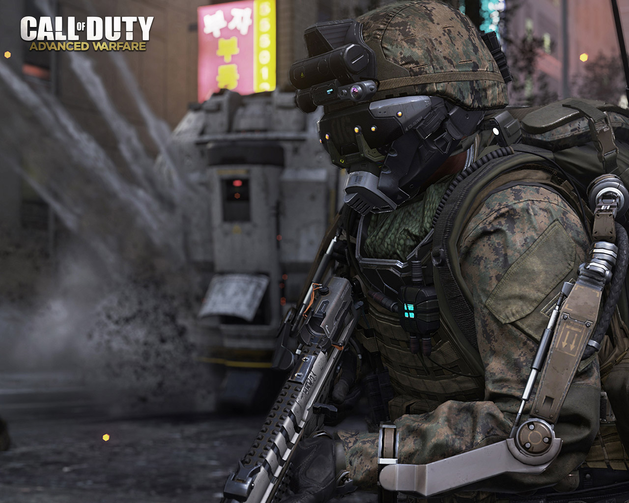 Call Of Duty Advanced Warfare Soldier , HD Wallpaper & Backgrounds