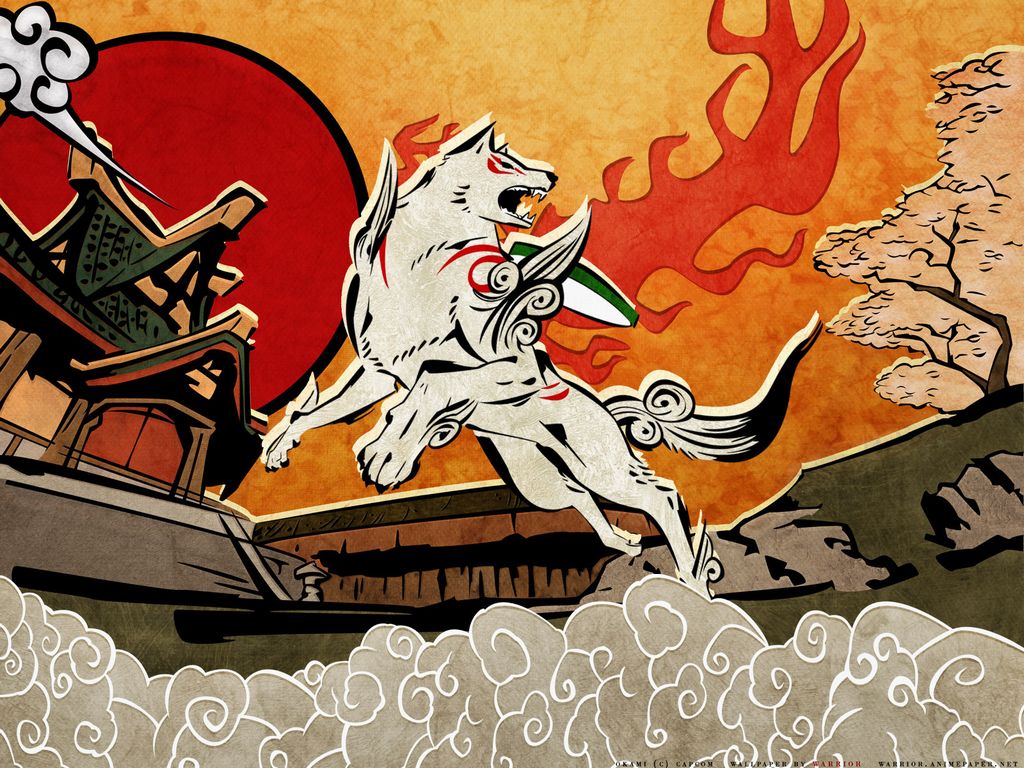 Anyway, I've Been Thinking About Which Version I Should - Okami Amaterasu Wallpaper Hd , HD Wallpaper & Backgrounds