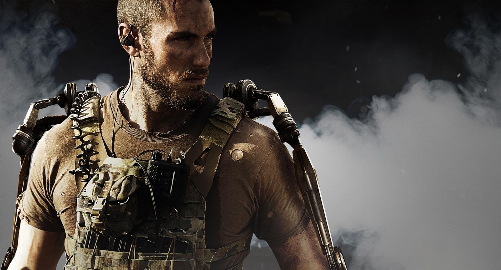 Call Of Duty - Call Of Duty Advanced Warfare Render , HD Wallpaper & Backgrounds