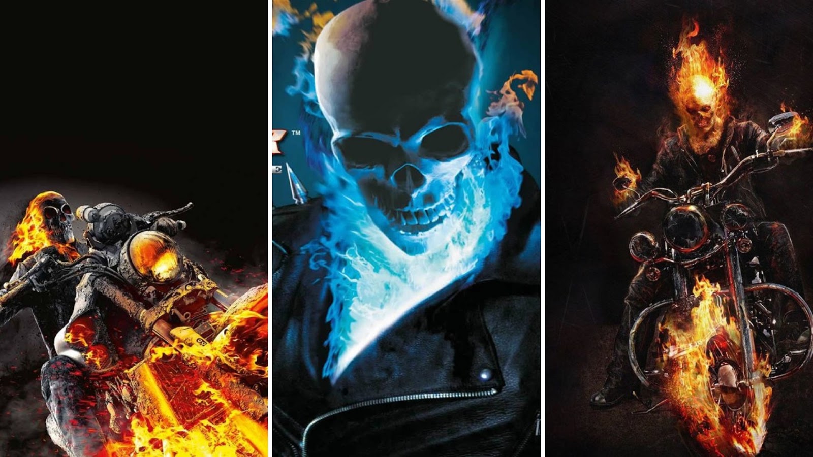 Wallpapers Collection On Our Main Site - Ghost Rider Image Download , HD Wallpaper & Backgrounds