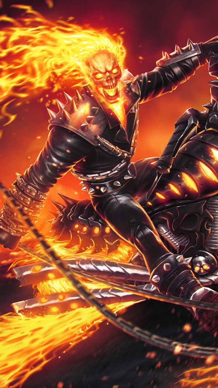 Ghost Rider Contest Of Champions - Marvel Contest Of Champions Ghost Rider , HD Wallpaper & Backgrounds