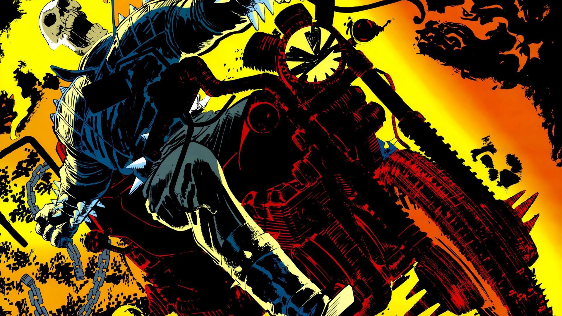 John Romita Jr Ghost Rider , HD Wallpaper & Backgrounds