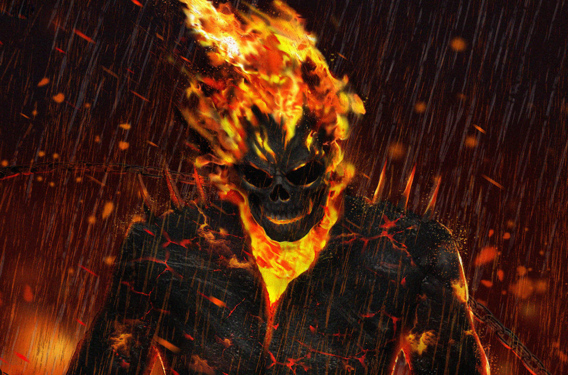 Tablet - Ghost Rider Original Movie , HD Wallpaper & Backgrounds