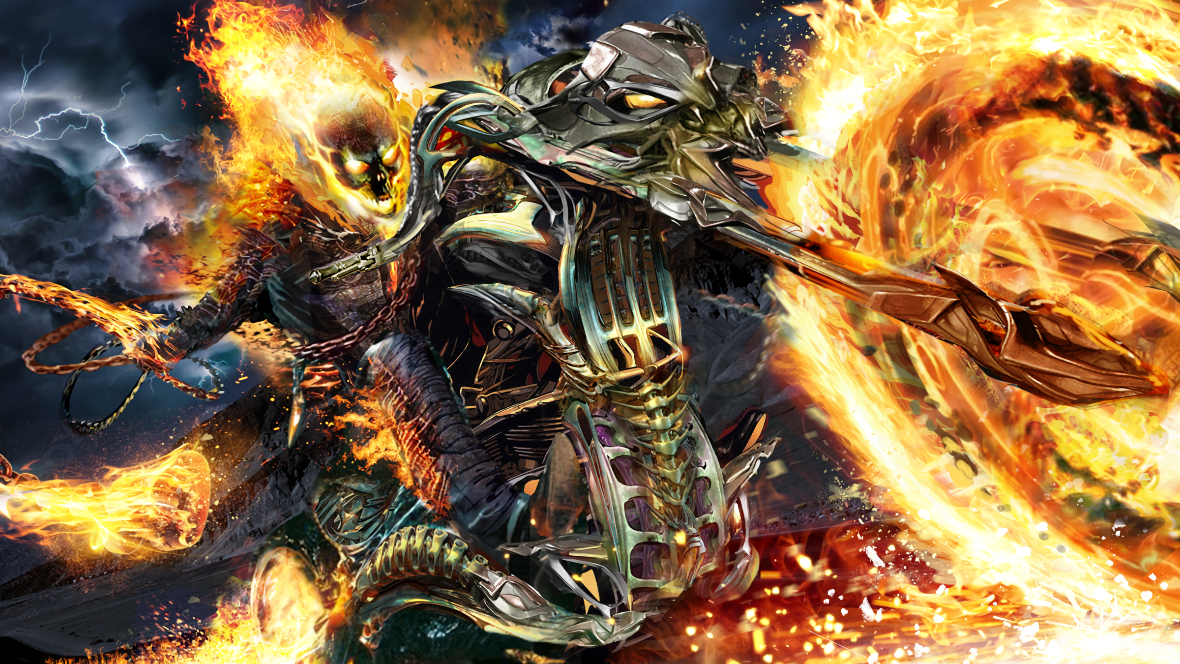 Ghost Rider Iphone Wallpaper Ghost Rider Full Hd Wallpaper - Ghost Rider Wallpaper Download , HD Wallpaper & Backgrounds