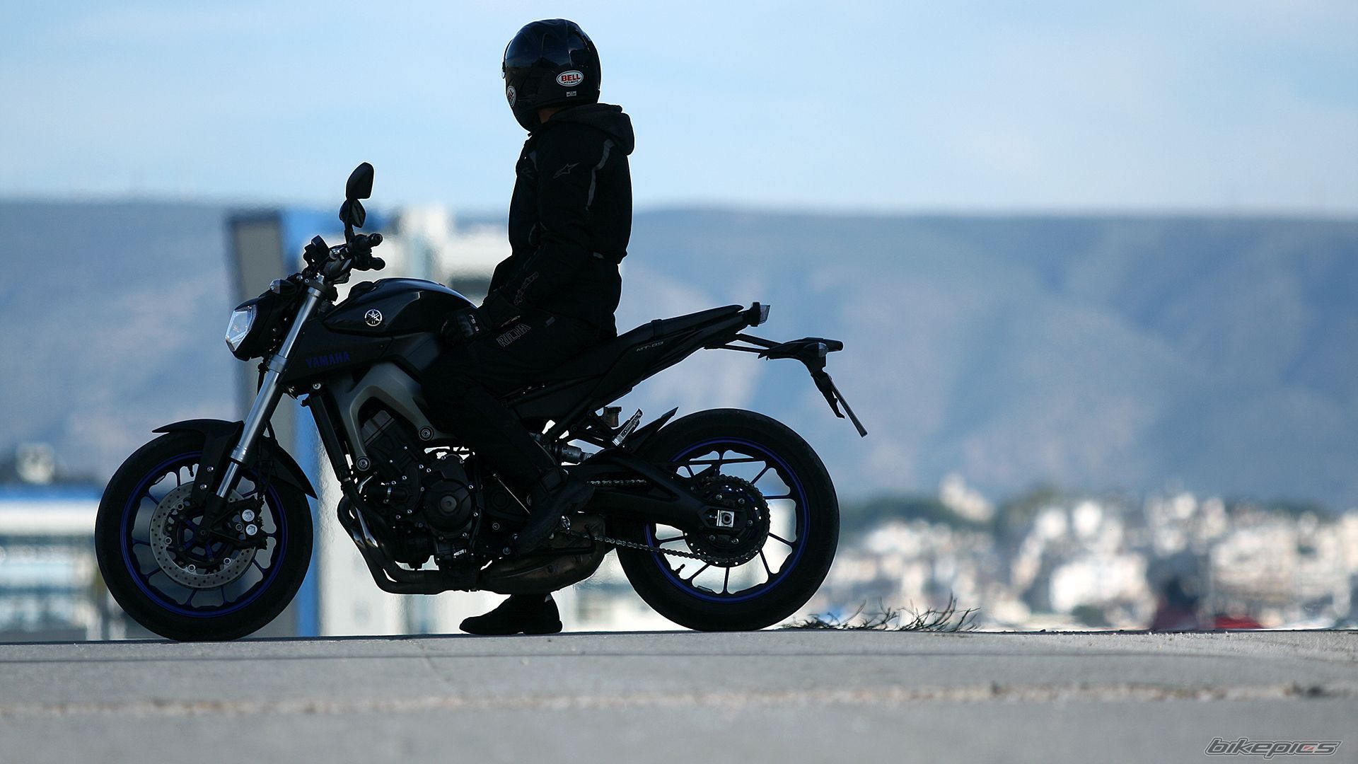 Yamaha Fz And Black Rider Hd Wallpaper - Fz 250 Wallpaper Hd , HD Wallpaper & Backgrounds