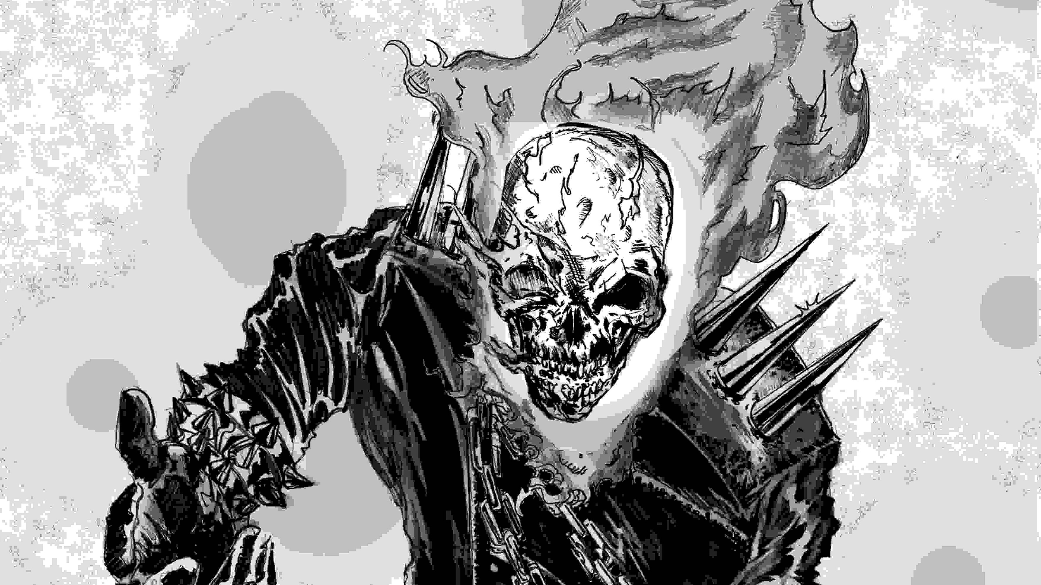 Comics, Ghost Rider 4k Hd Wallpaper - Illustration , HD Wallpaper & Backgrounds