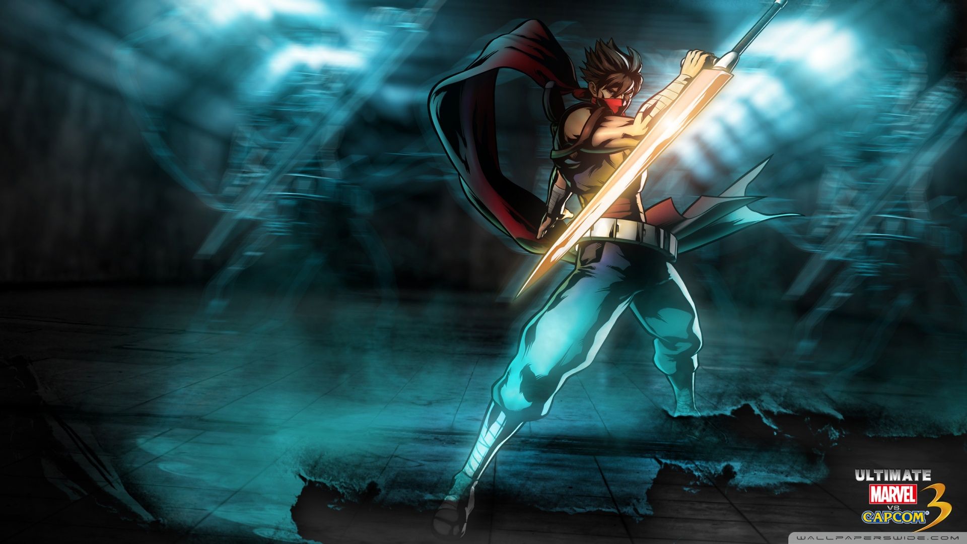 Marvel Vs Capcom - Strider Hiryu , HD Wallpaper & Backgrounds