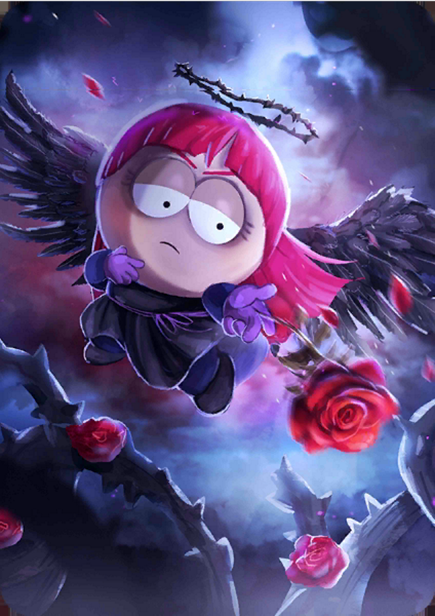 Dark Angel Red - South Park Phone Destroyer Red , HD Wallpaper & Backgrounds