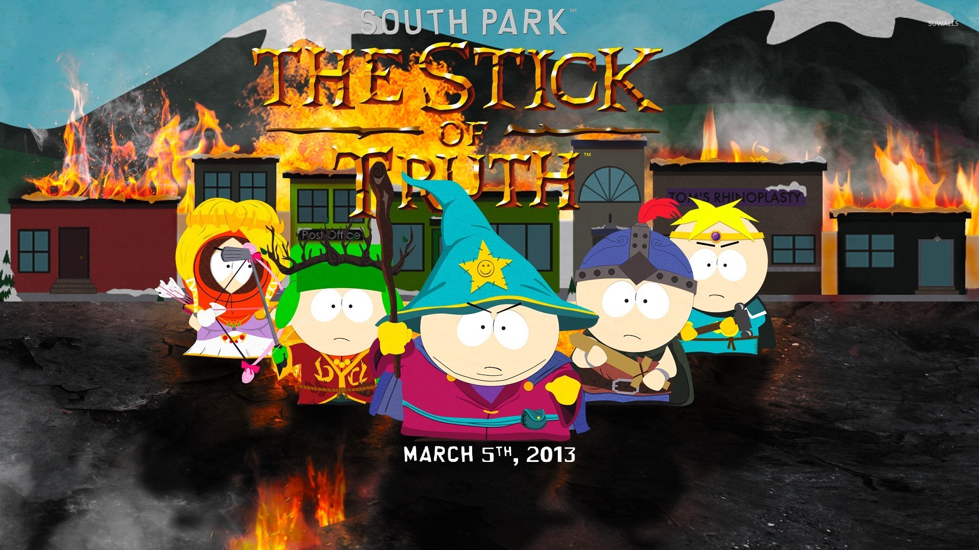 South Park - South Park The Stick Of Truth Background , HD Wallpaper & Backgrounds