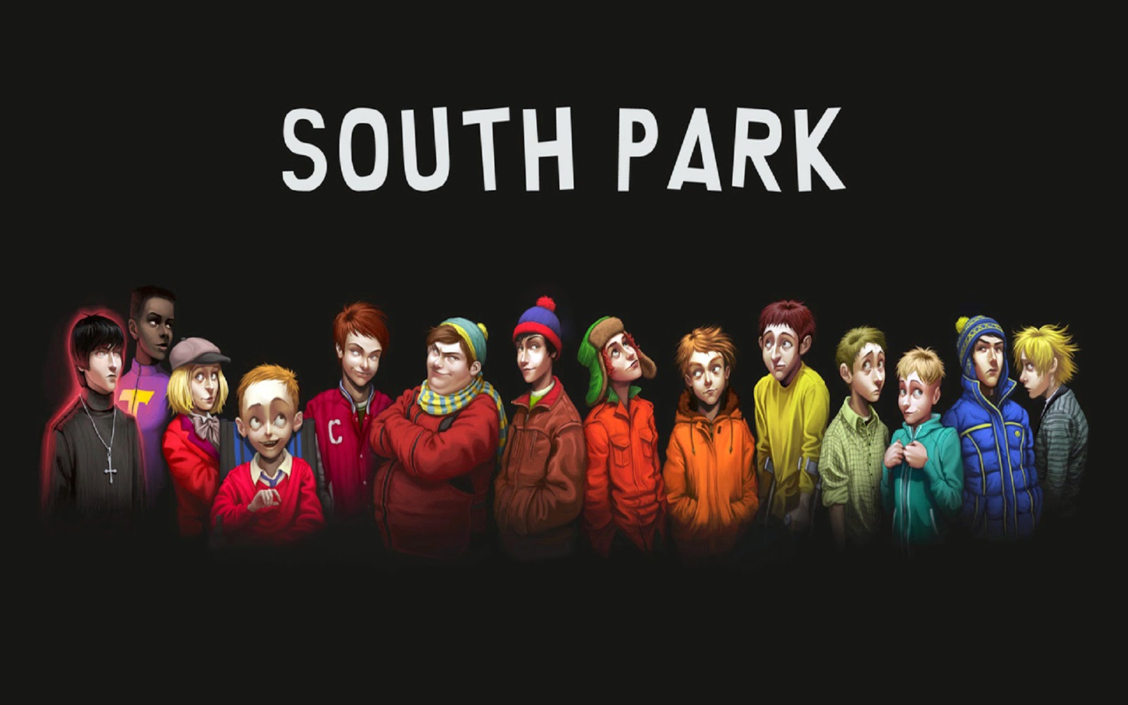 South Park Christmas Wallpaper - South Park Wallpaper Art , HD Wallpaper & Backgrounds
