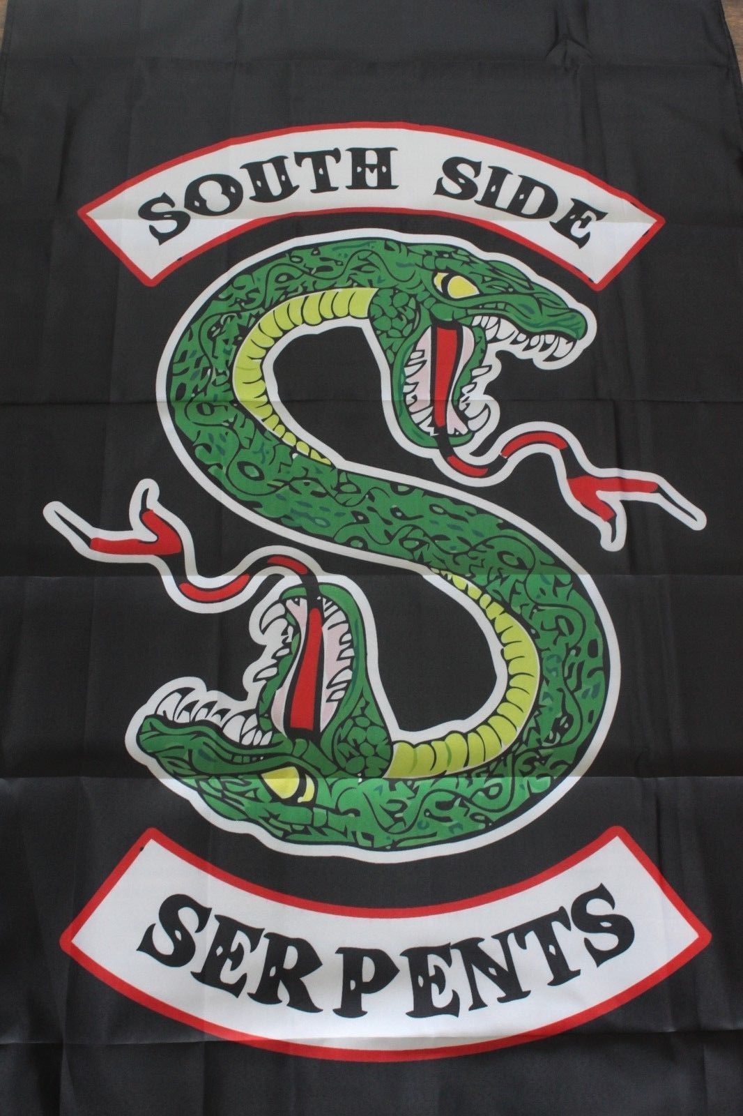 Southside Serpents Banner Flag Riverdale Motorcycle - South Side Serpents , HD Wallpaper & Backgrounds