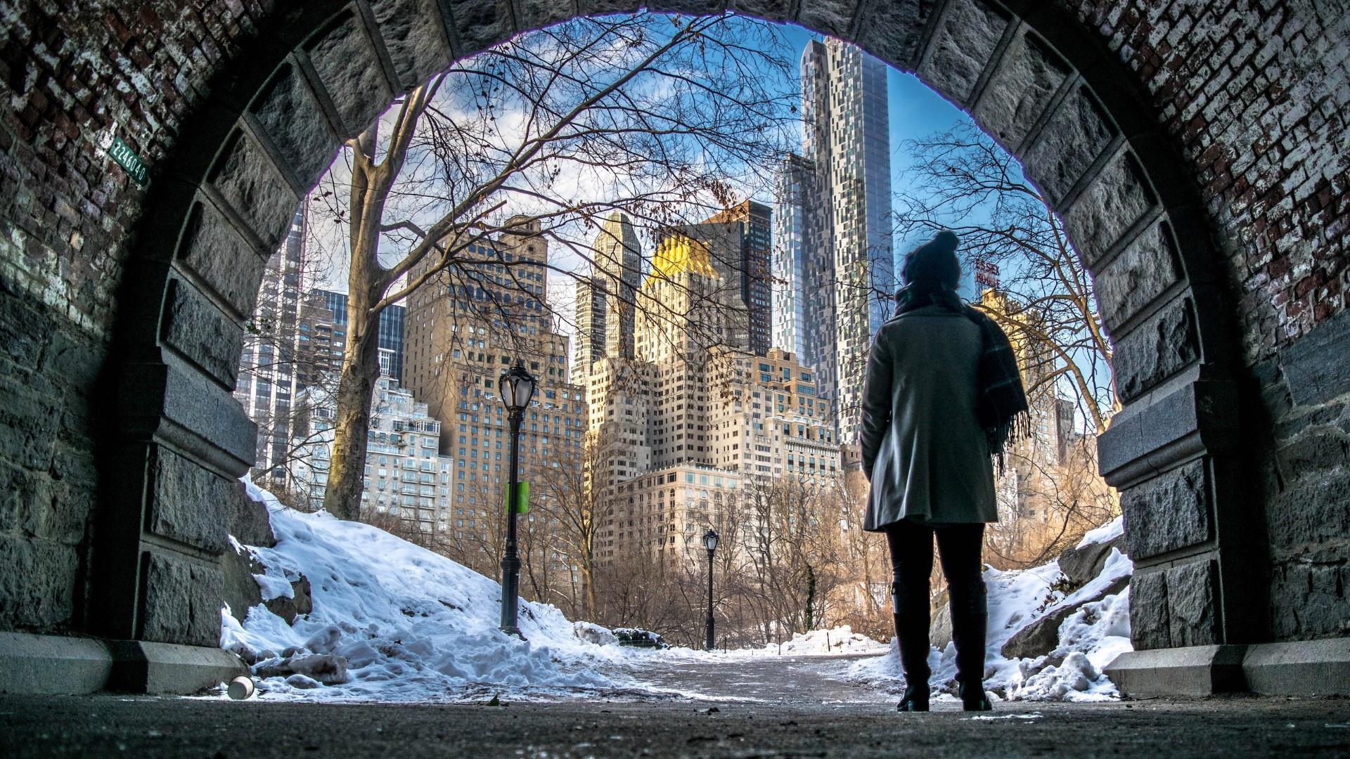 New York Winter Central Park , HD Wallpaper & Backgrounds