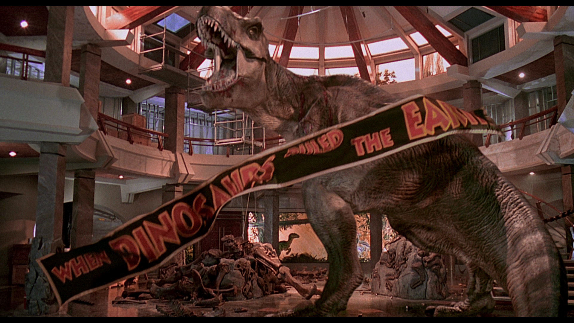 High Resolution Jurassic Park Full Hd Wallpaper Id - Jurassic Park T Rex , HD Wallpaper & Backgrounds