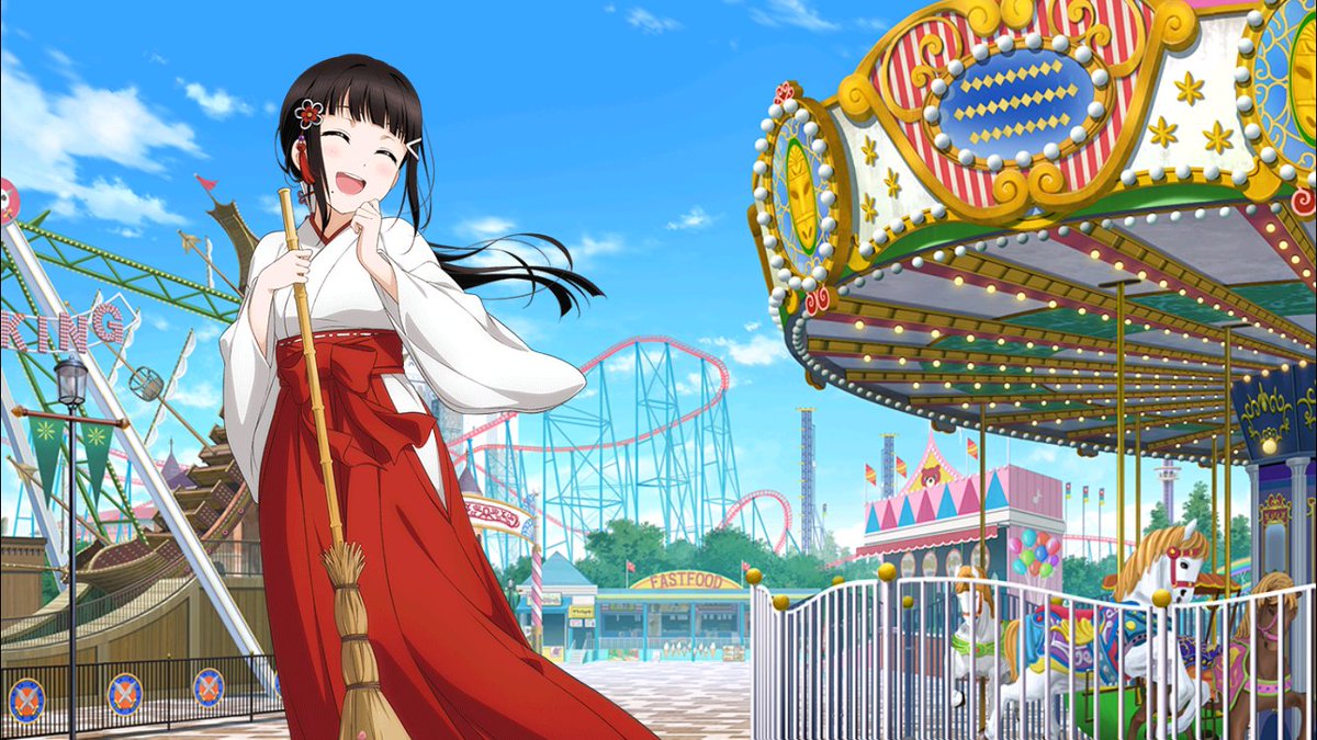 Daj5dr5uqaeowty - Anime Amusement Park Background , HD Wallpaper & Backgrounds