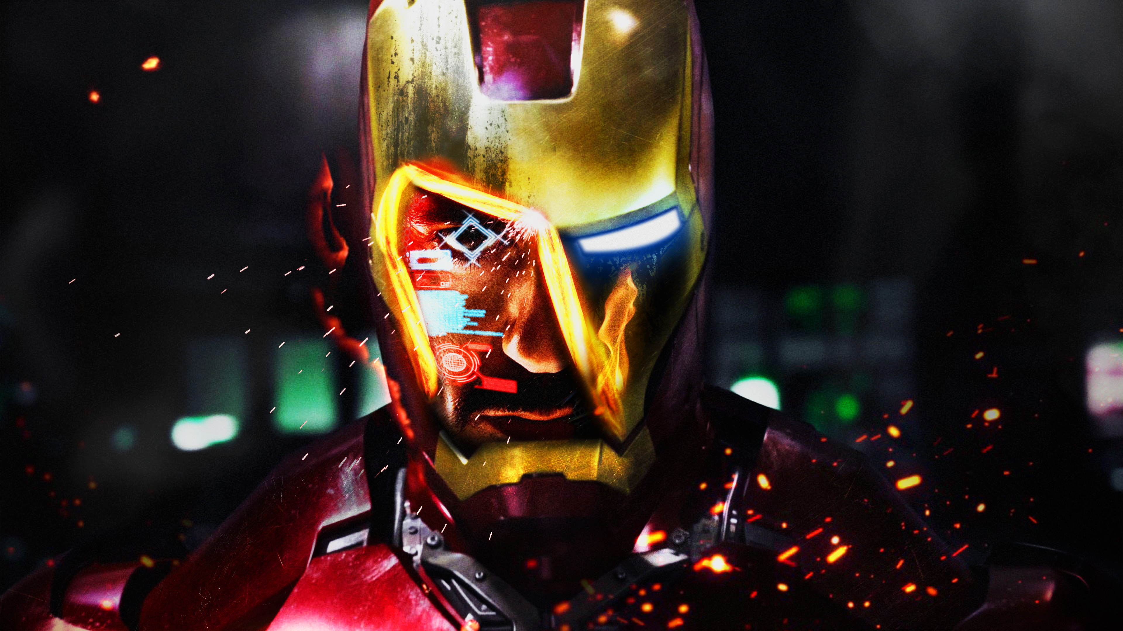 Iron Man Wallpaper And Background Jpg - Iron Man Hd 4k , HD Wallpaper & Backgrounds