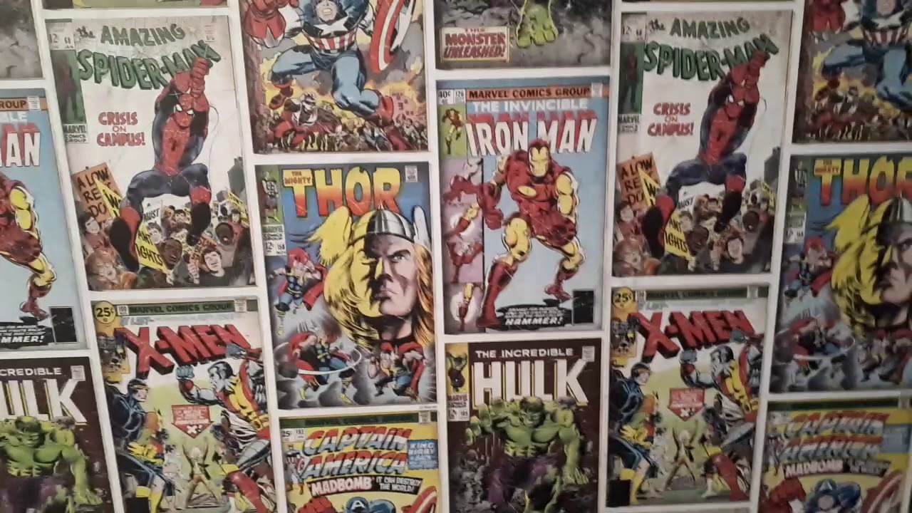 Showing Off My Comic Book Style Wallpaper - Marvel Comics , HD Wallpaper & Backgrounds