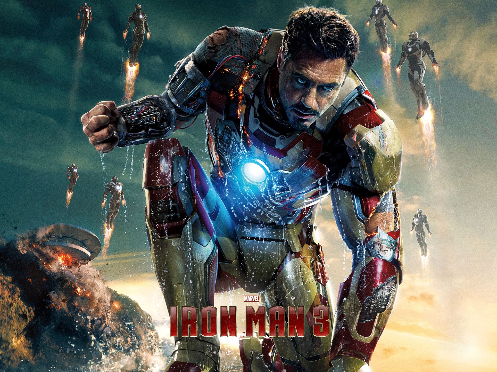 Wallpaper Robert Downey Jr In Iron Man , HD Wallpaper & Backgrounds
