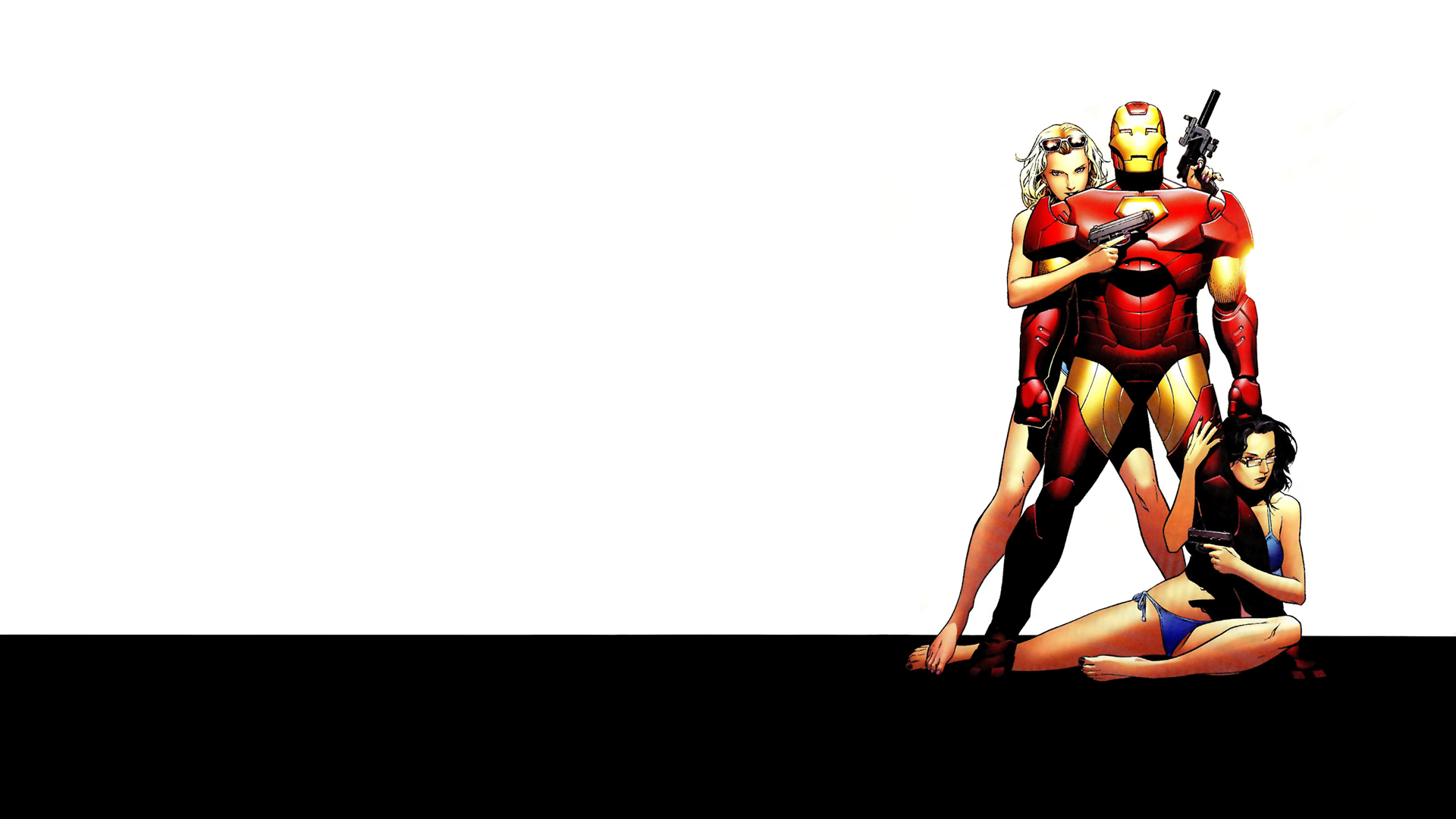 Iron Man Comic Art , HD Wallpaper & Backgrounds