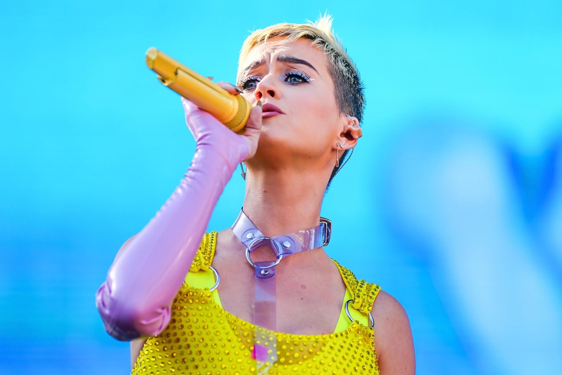 Wallpaper Katy Perry, Eyes, Face, Singer, Black And - Katy Perry New Hd , HD Wallpaper & Backgrounds