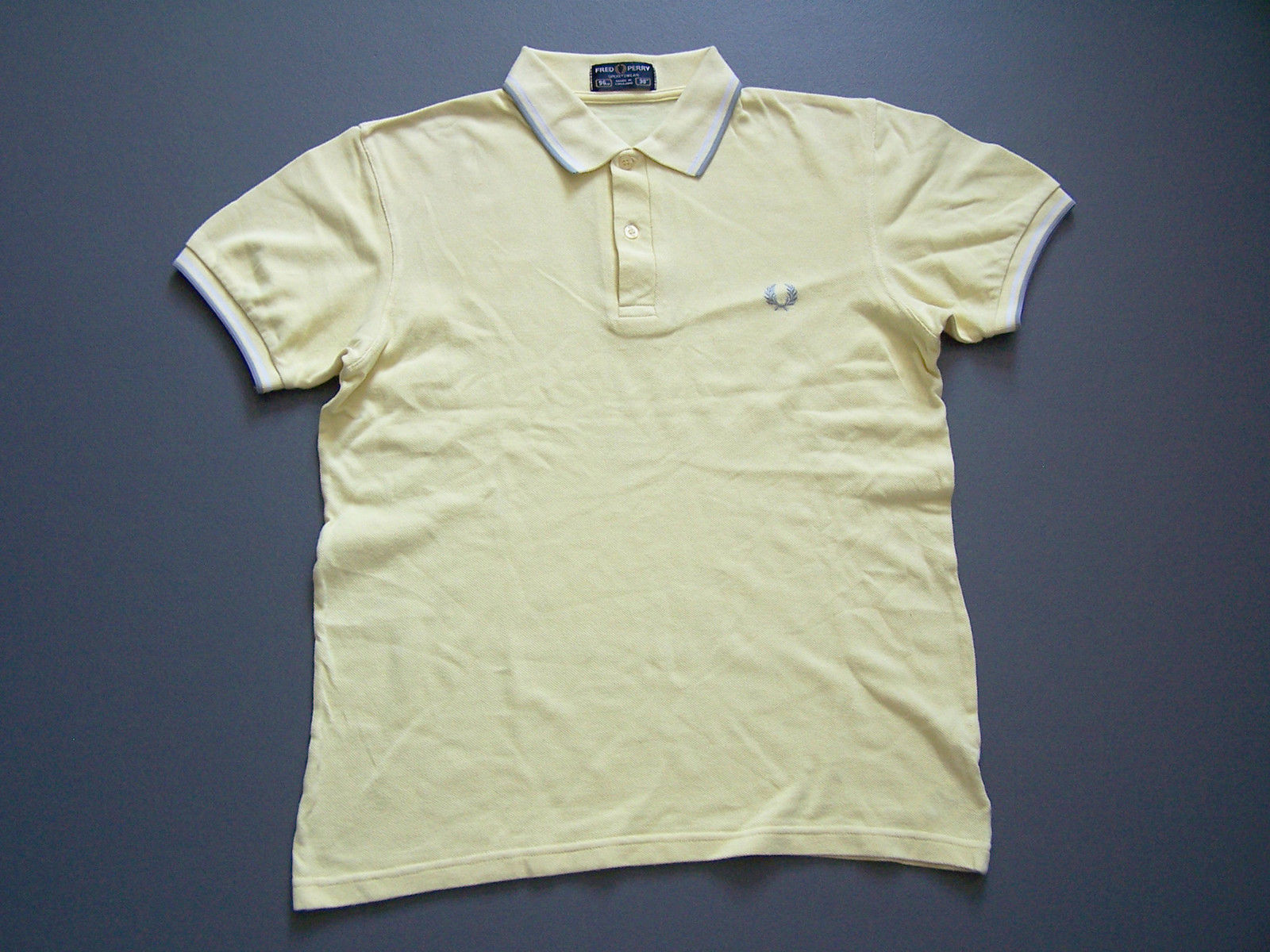 Fred Perry Polo Shirt Men's Yellow Vintage Itax076 - Polo Shirt , HD Wallpaper & Backgrounds