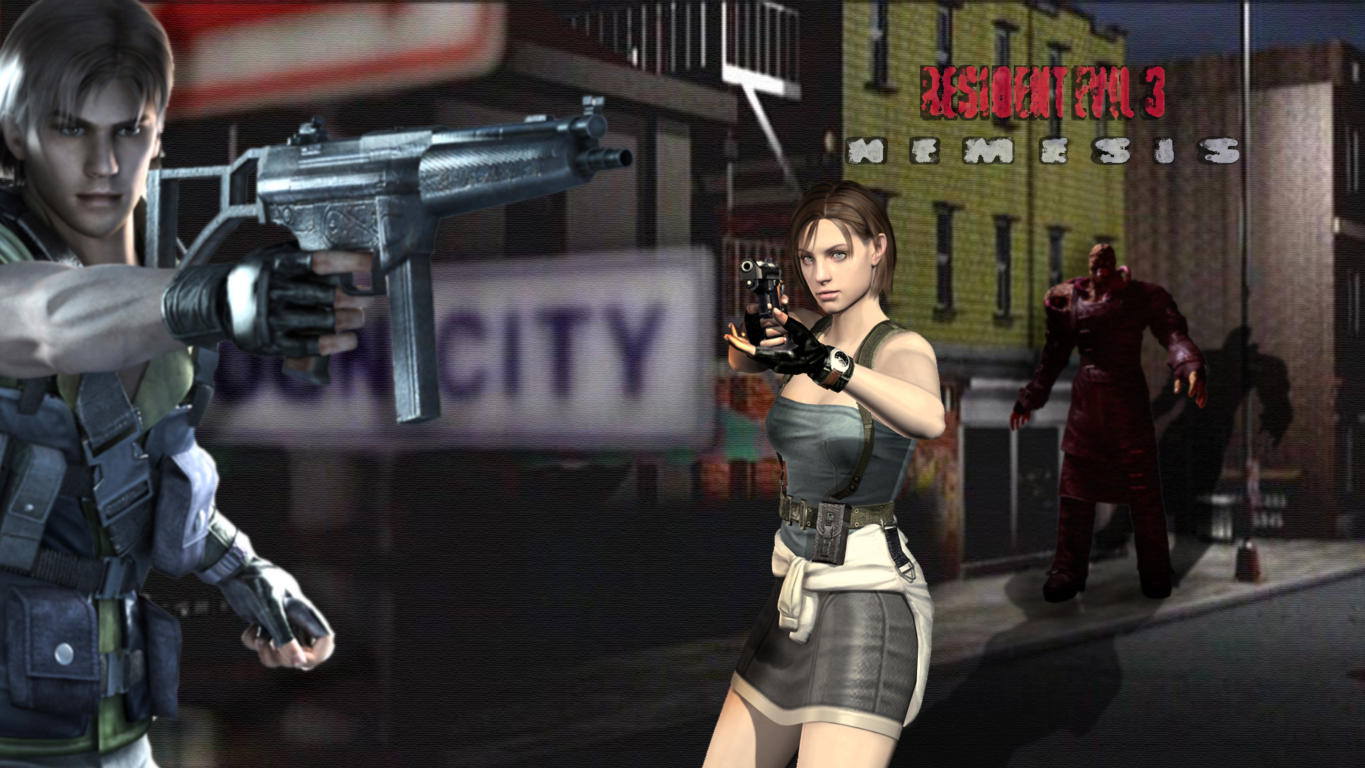 Resident Evil - Carlos Oliveira Resident Evil , HD Wallpaper & Backgrounds