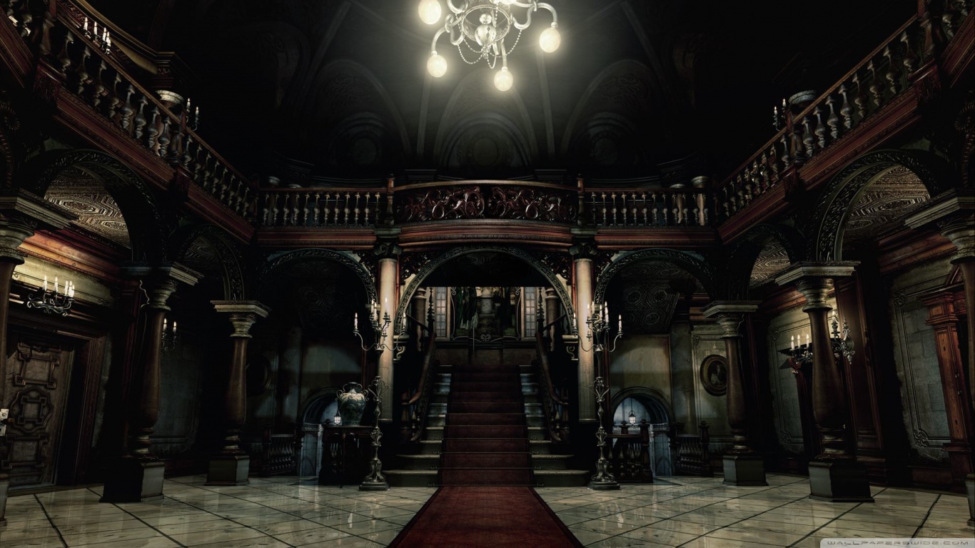 Hd 16 - - Resident Evil 1 , HD Wallpaper & Backgrounds