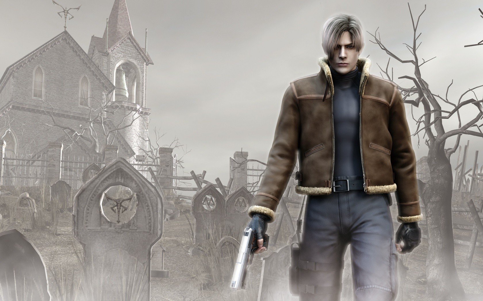 Resident Evil, Resident Evil 4, Video Games Wallpapers - Resident Evil 4 Leon Kennedy , HD Wallpaper & Backgrounds