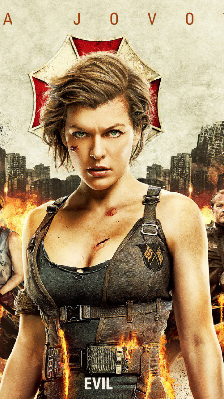 Resident Evil, Red Queen, Woman Warrior, Action Film, - New Action Movies 2019 , HD Wallpaper & Backgrounds