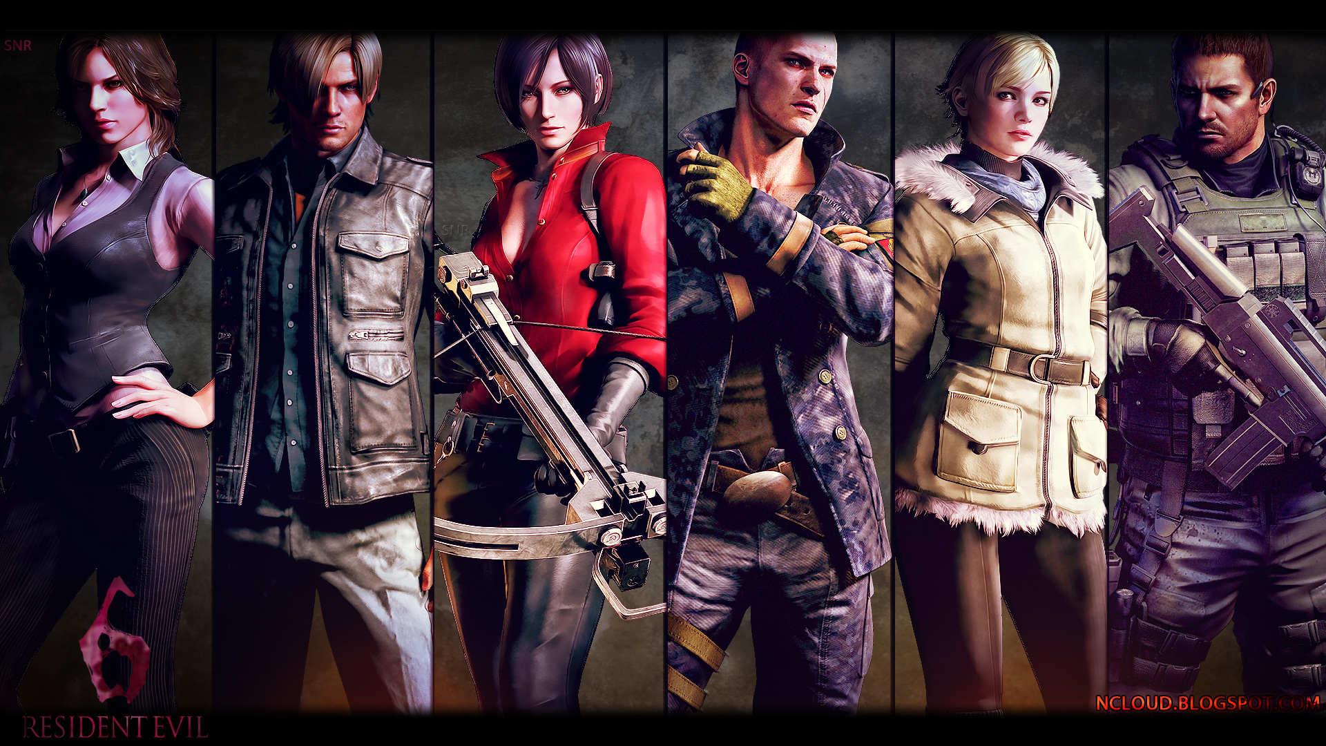 Resident Evil 6 Wallpaper High Quality Resolution - Resident Evil 6 Jogo , HD Wallpaper & Backgrounds