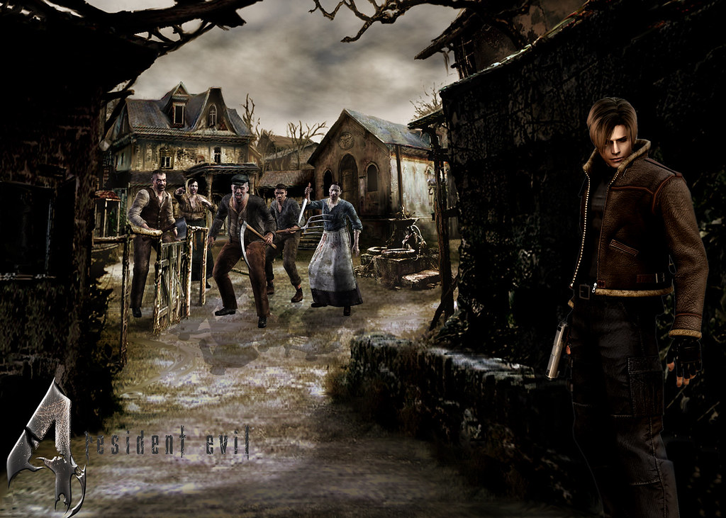 Resident Evil 4 Wallpaper - Resident Evil 4 Village , HD Wallpaper & Backgrounds