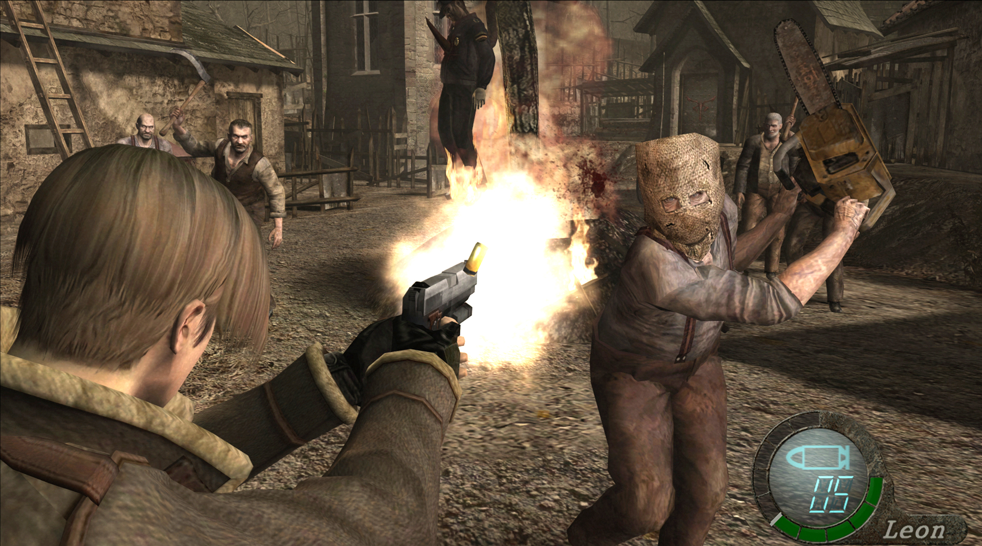 Ganado - Resident Evil 4 , HD Wallpaper & Backgrounds