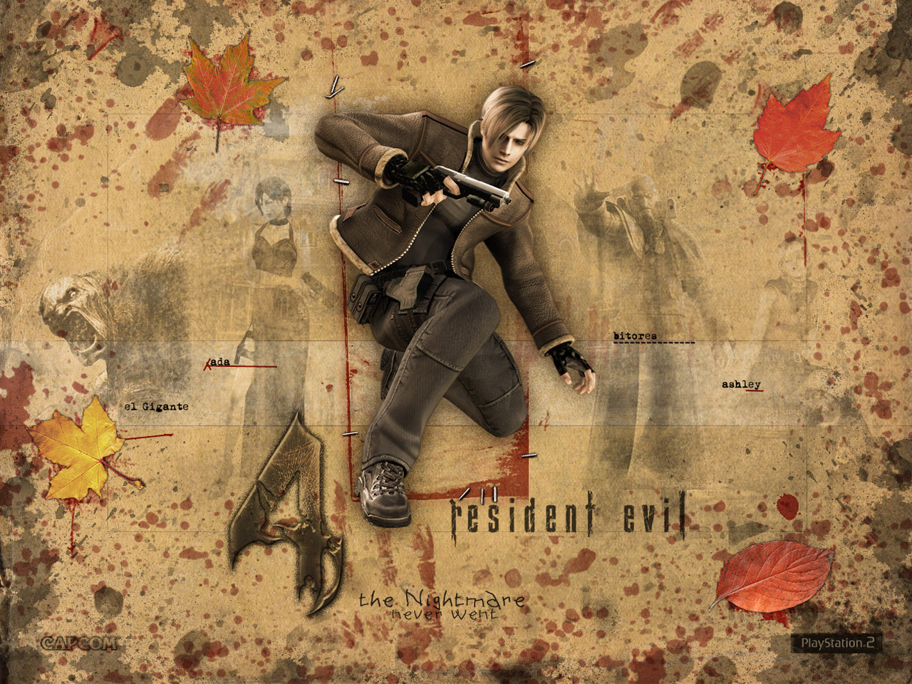 Download Normal Screen - Resident Evil 4 , HD Wallpaper & Backgrounds