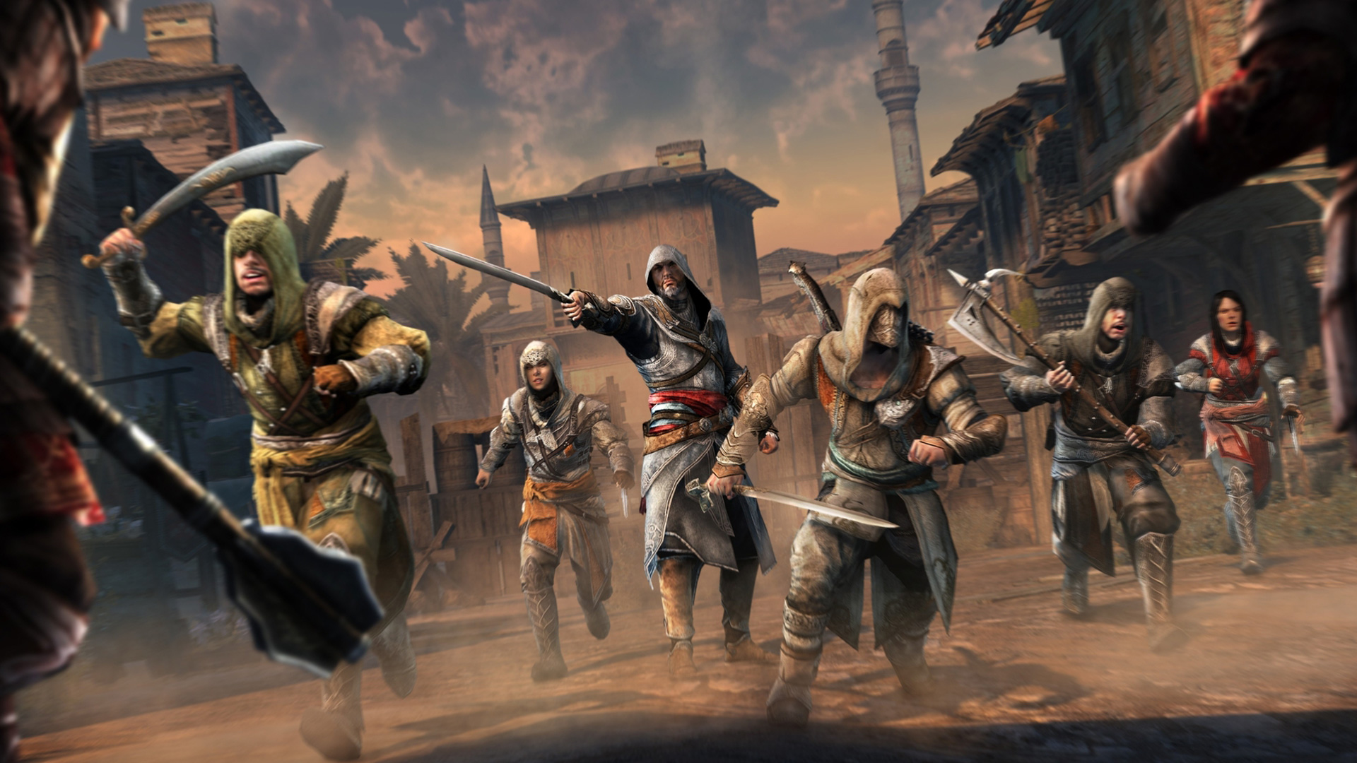 Assassins Creed Revelations Wallpaper - Assassin's Creed Revelation Team , HD Wallpaper & Backgrounds