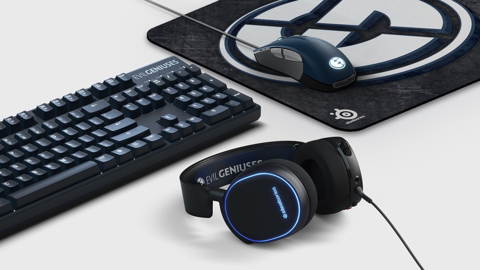 Steelseries Has Teamed Up With Esports Organization - Steelseries Evil Geniuses , HD Wallpaper & Backgrounds